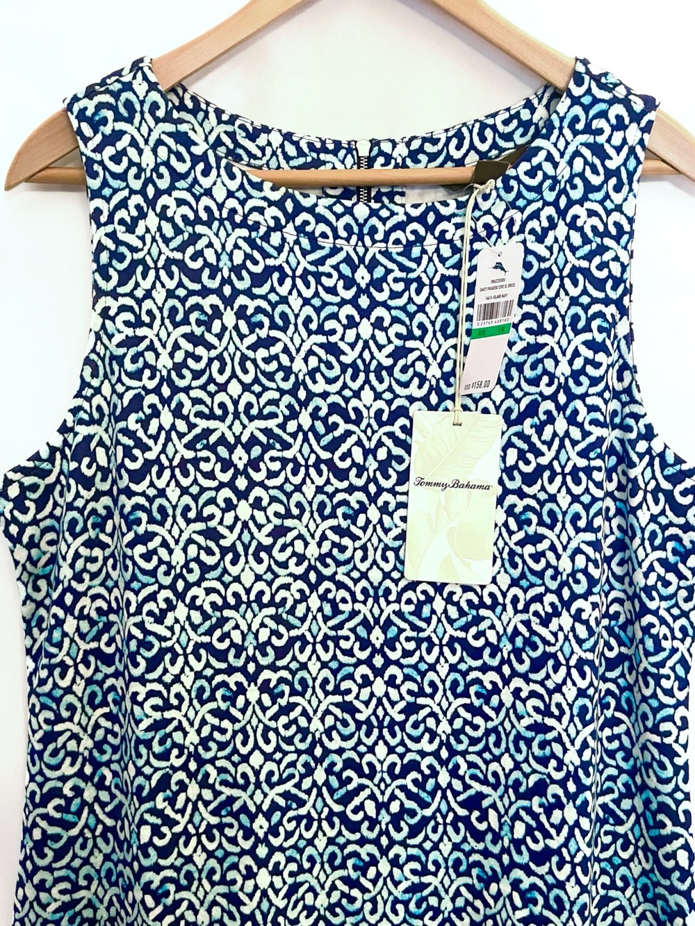 NWT Tommy Bahama Darcy Paradise Cove Print Sleeveless Dress L - Picture 9 of 9